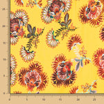 Georgette Viscose Orientale Jaune - Ribes y Casals