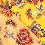 Georgette Viscose Orientale Jaune - Ribes y Casals