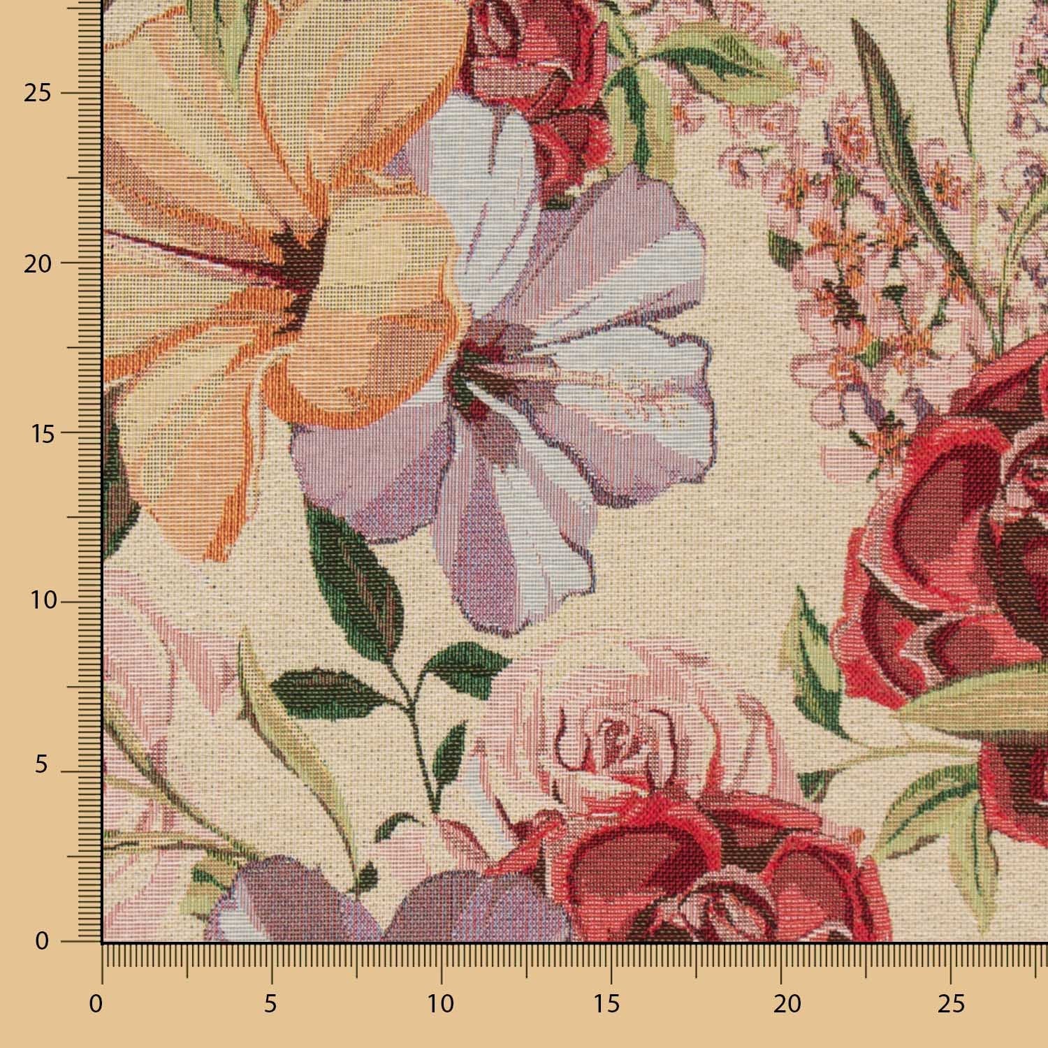 Tissu Gobelin Fleurs Crétonnes - Ribes y Casals