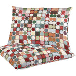 Tissu Chenille Gobelin Cercles Multicolores - Ribes y Casals