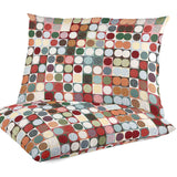 Tissu Chenille Gobelin Cercles Multicolores - Ribes y Casals