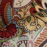 Popeline de Noël Père Noël écru - Ribes y Casals