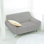 Tissu Damas Lurex Floral Gris et Argent - Ribes y Casals