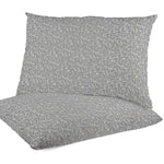 Tissu Damas Lurex Floral Gris et Argent - Ribes y Casals