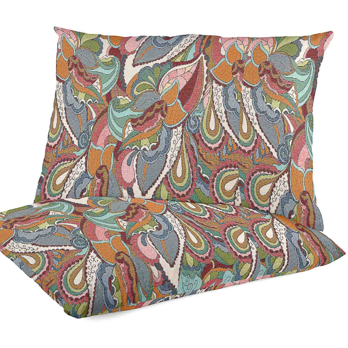 Tissu Chenille Gobelin Cachemire Multicolore - Ribes y Casals