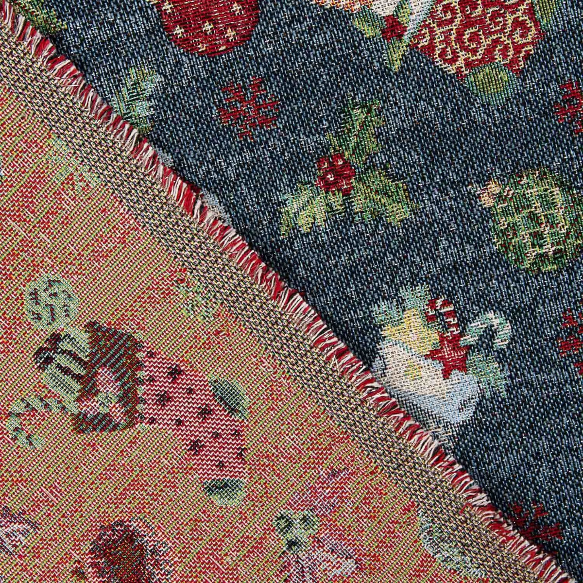 Gobelin Lurex Noël Bleu - Ribes y Casals