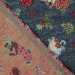 Gobelin Lurex Noël Bleu - Ribes y Casals