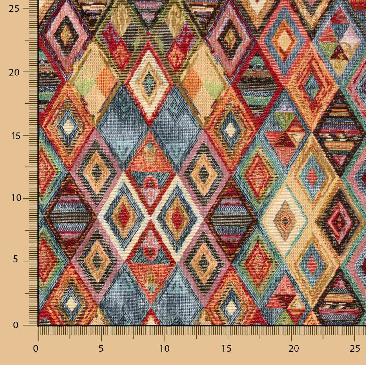 Rhombus Mosaic Tapestry - Ribes y Casals