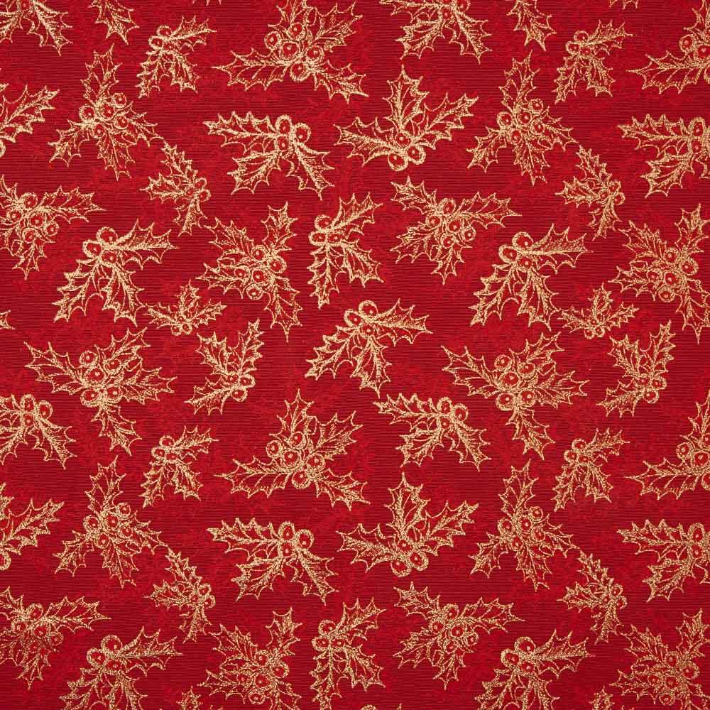 Gobelin de Noël rouge gui - Ribes y Casals