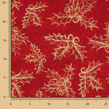 Gobelin de Noël rouge gui - Ribes y Casals