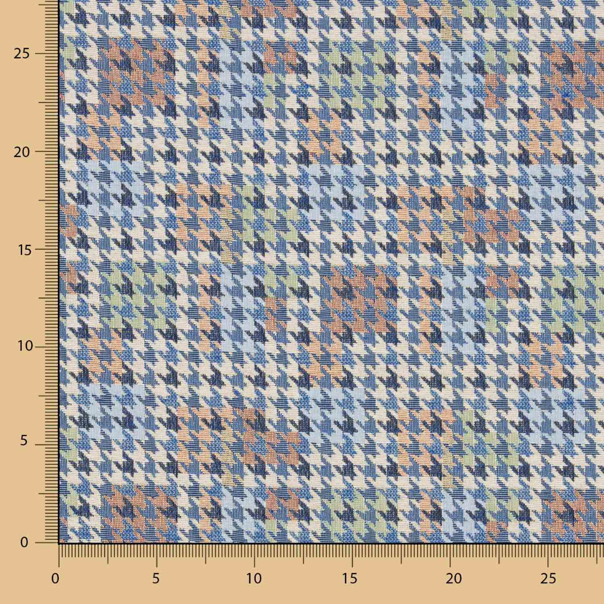 Gobelin pied-de-poule bleu - Ribes y Casals