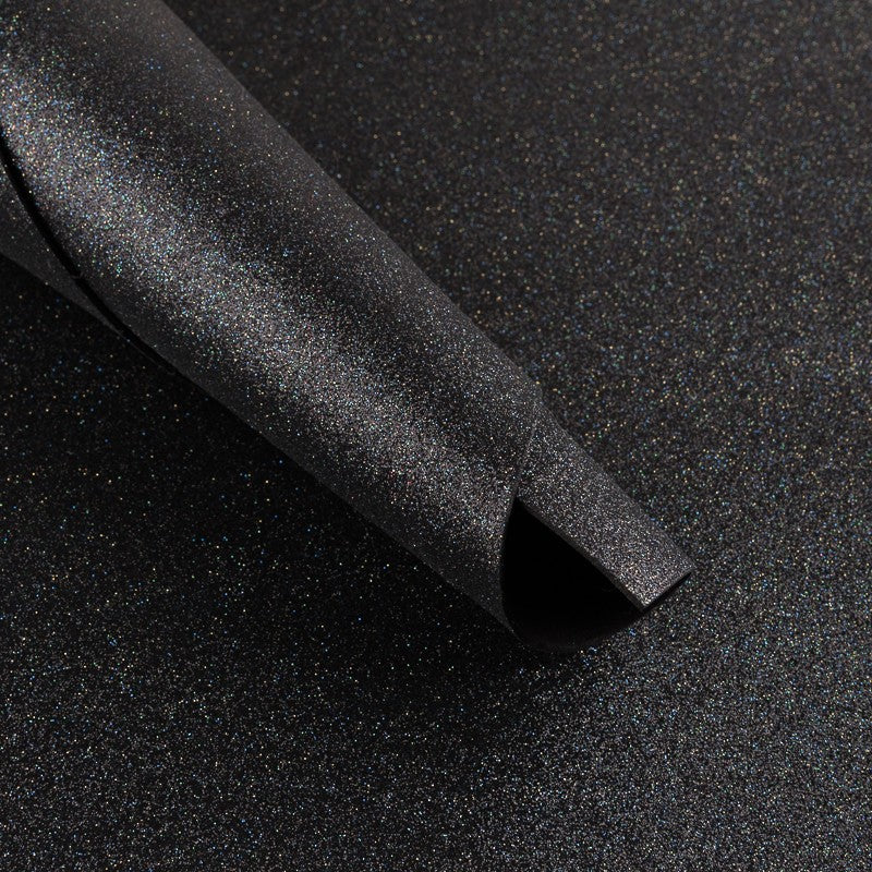 Goma Eva Glitter Negro - Ribes y Casals