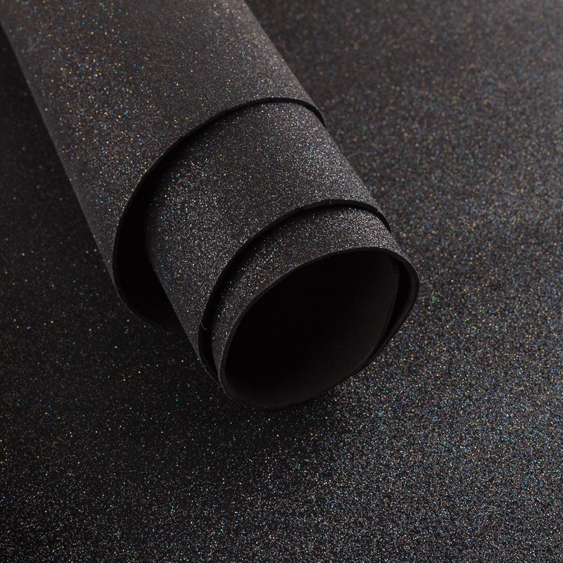 Goma Eva Glitter Negro - Ribes y Casals