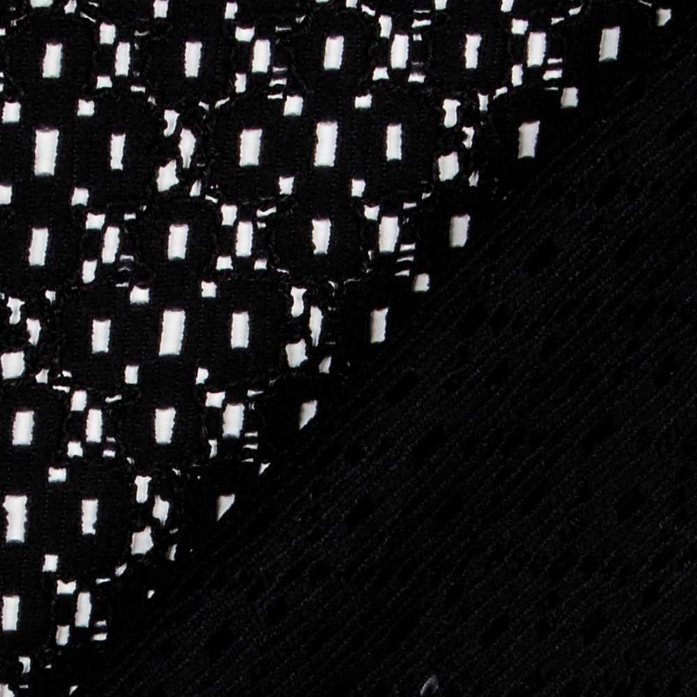 Guipure Géométrique Noir - Ribes y Casals