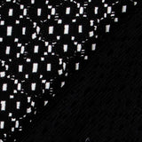 Guipure Géométrique Noir - Ribes y Casals