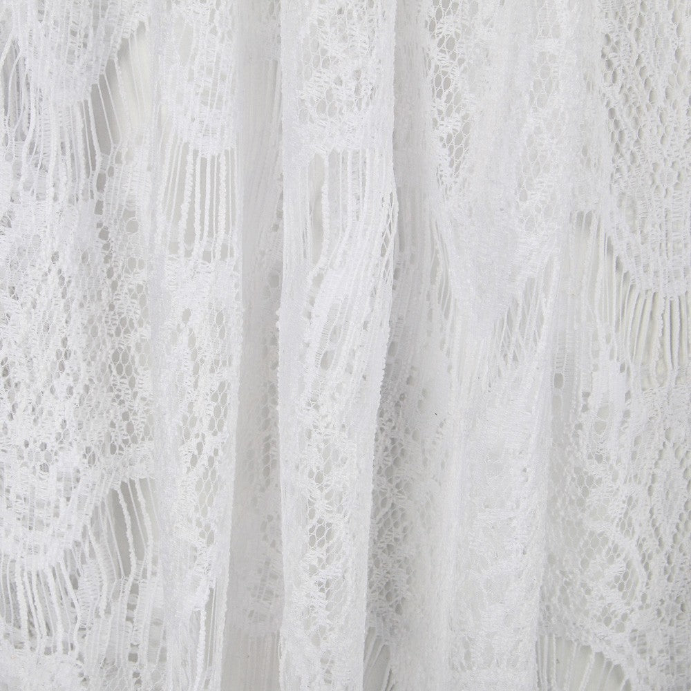 Guipure Ondes Blanc - Ribes y Casals