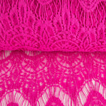 Guipure Ondes Cyclamen - Ribes y Casals