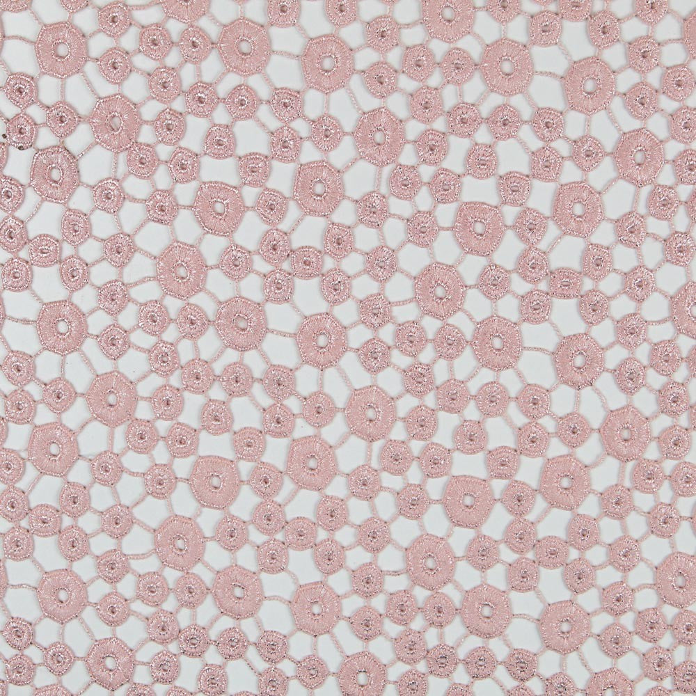 Guipure Ronds Rose Laqué - Ribes y Casals