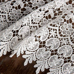 Guipur Blanco Natural Corazones - Ribes y Casals