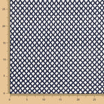 Retal Guipur Círculos Navy 150x125cm - Ribes y Casals