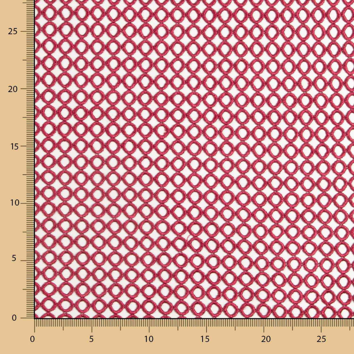 Guipure Cercles Magenta - Ribes y Casals