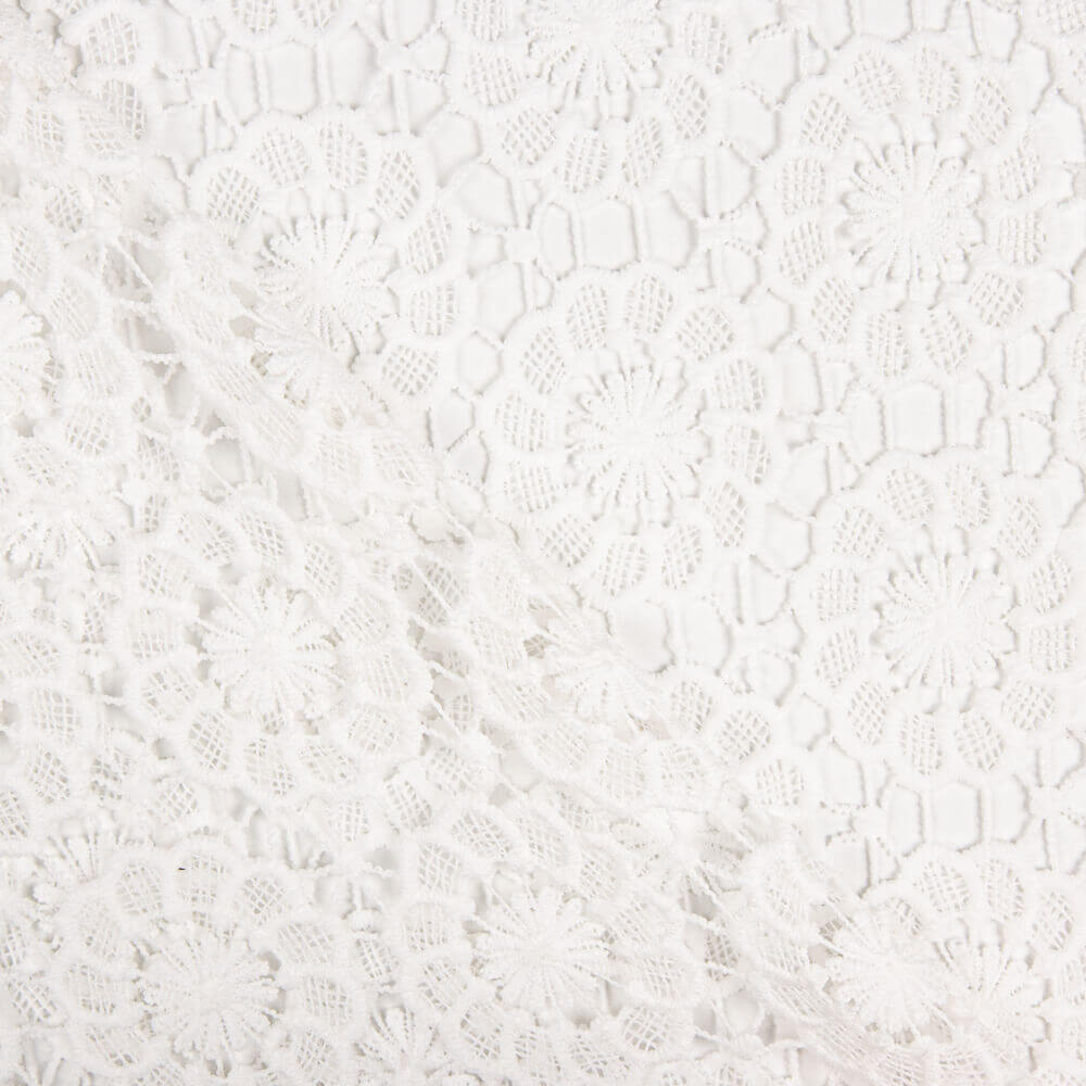 Guipur Floral Blanco - Ribes y Casals