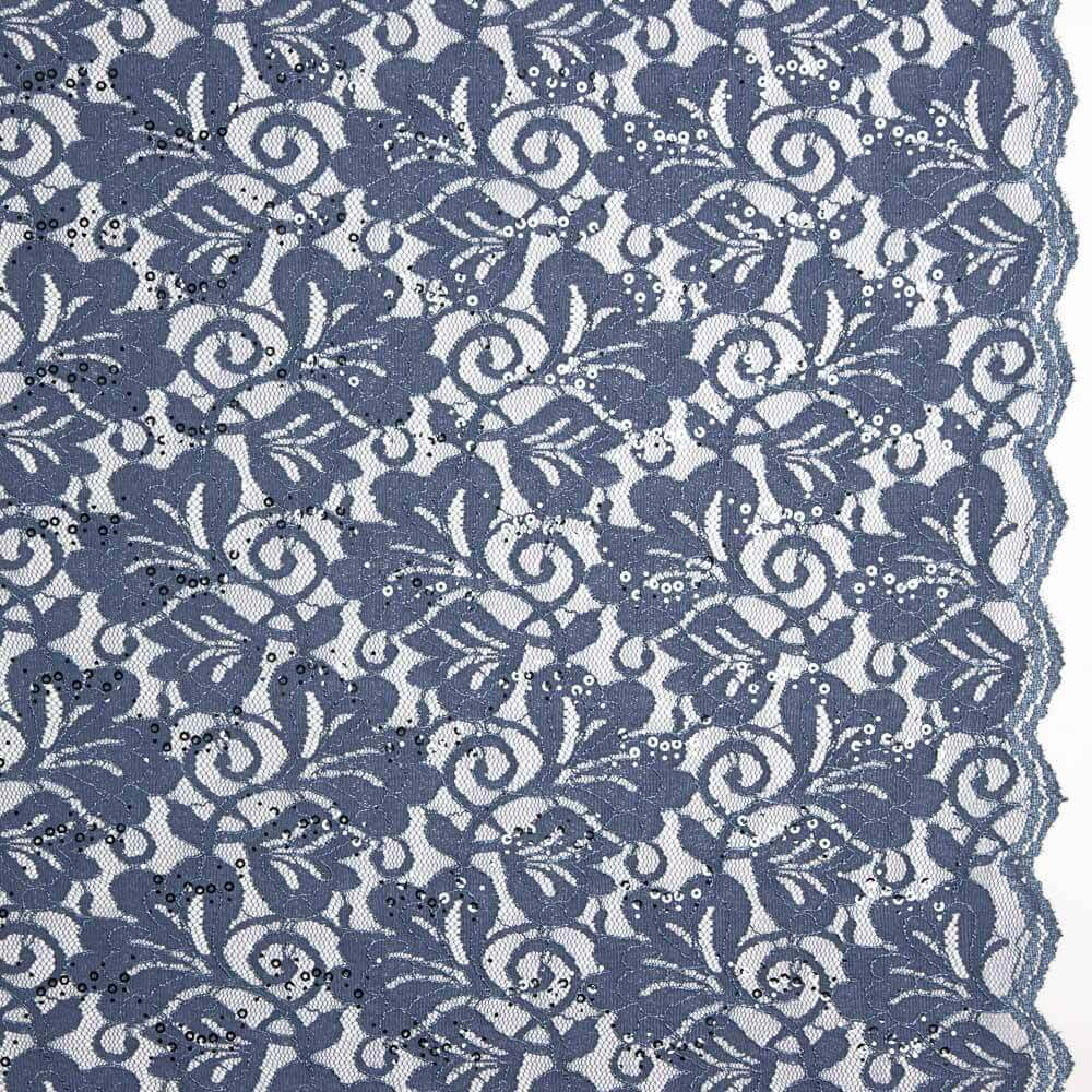 Dentelle à Paillettes Bleue Vintage - Ribes y Casals