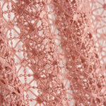 guipure géométrique rose sombre - Ribes y Casals