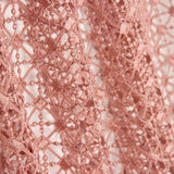 guipure géométrique rose sombre - Ribes y Casals