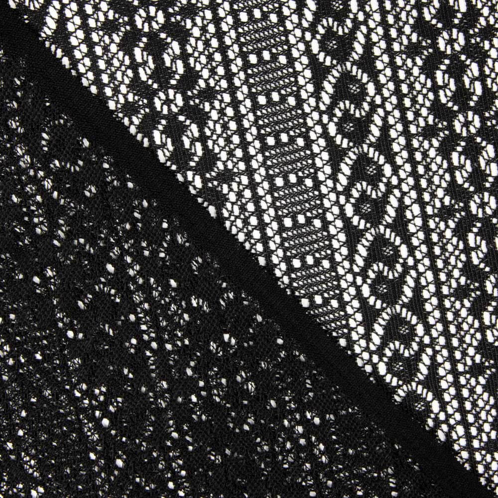 Guipure Noire Bayadera - Ribes y Casals