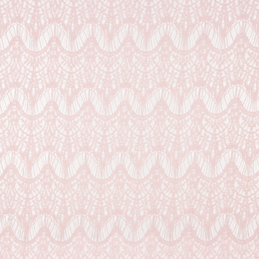 Guipure Ondes Rose Pâle - Ribes y Casals