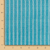 Guipure Rayée Turquoise - Ribes y Casals