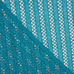 Guipure Rayée Turquoise - Ribes y Casals