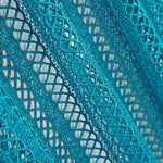 Guipure Rayée Turquoise - Ribes y Casals