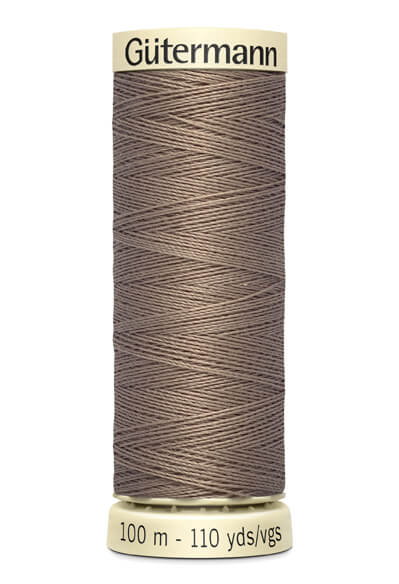 Fils Gütermann 100 m, couleur 199, marron clair - Ribes y Casals