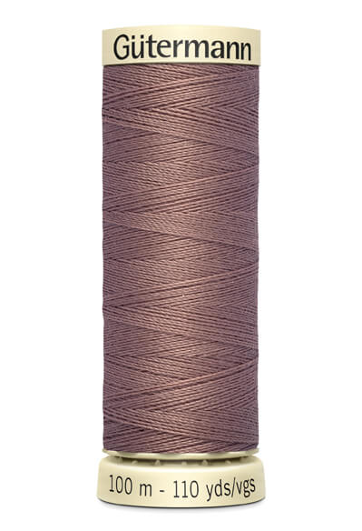 Fils Gütermann 100 m, couleur 216, marron - Ribes y Casals