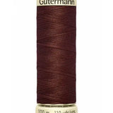 Fils Gütermann 100 m, couleur 230, marron châtain - Ribes y Casals