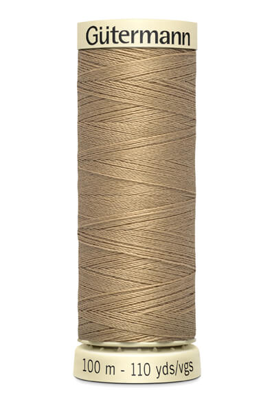 Fils Gütermann 100 m, couleur 265, doré doux - Ribes y Casals