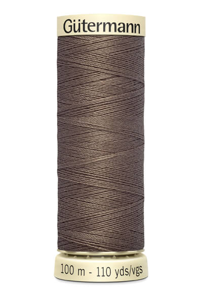 Fils Gütermann 100 m, couleur 439, marron - Ribes y Casals