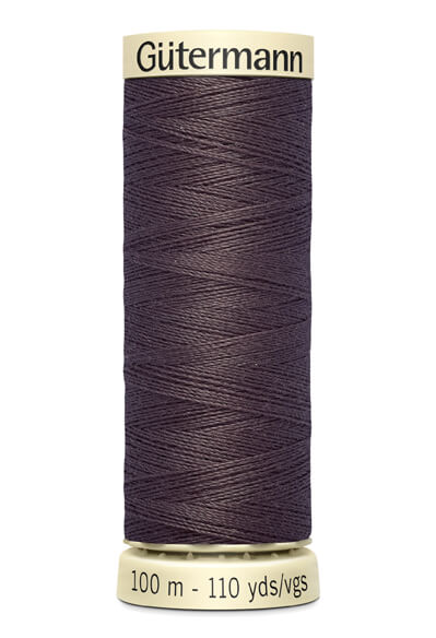 Fils Gütermann 100 m, couleur 540, marron foncé - Ribes y Casals