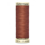 Fils Gütermann 100 m, couleur 847, marron tuile - Ribes y Casals