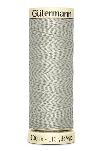 Fils Gütermann 100 m, couleur 854, gris doux - Ribes y Casals