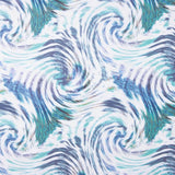 Demi Panama Bleu Abstrait - Ribes y Casals