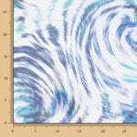 Demi Panama Bleu Abstrait - Ribes y Casals