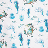 Demi Panama Chevaux Bleu Mer - Ribes y Casals