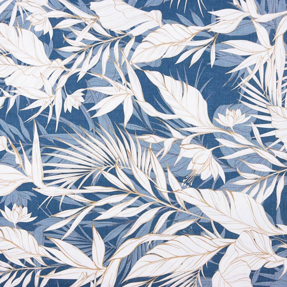 Demi Panama Déco Tropicale Marine - Ribes y Casals