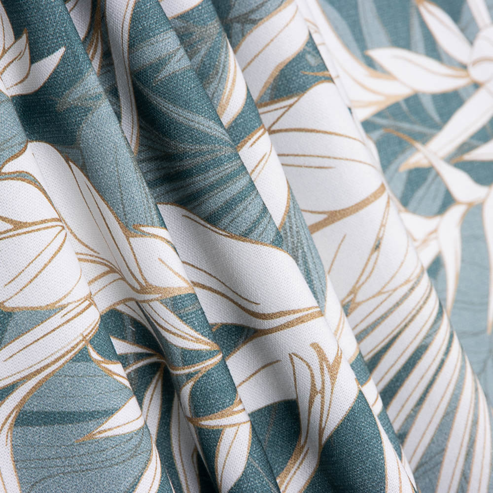 Demi Panama Déco Tropicale Sauge - Ribes y Casals