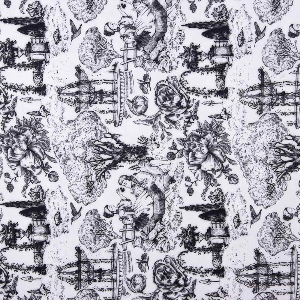 Demi Panama Toile Jouy - Ribes y Casals