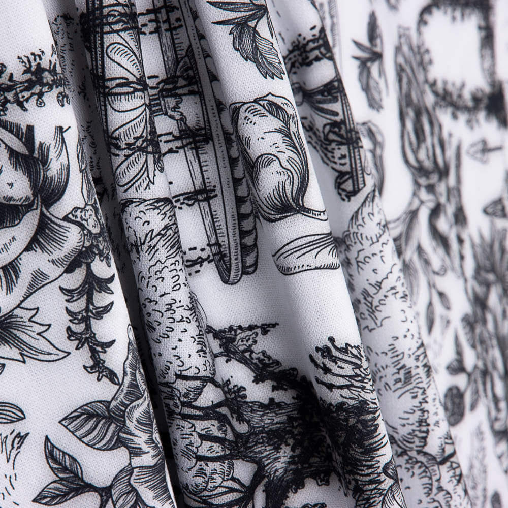 Demi Panama Toile Jouy - Ribes y Casals