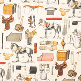 Semi Panama Floral Equestre - Ribes y Casals